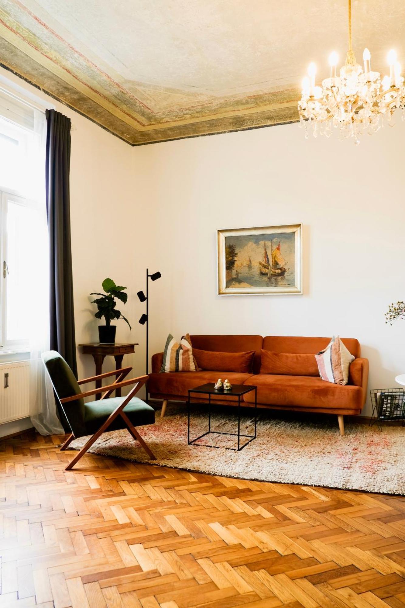 Stilvolles Apartment In Zentraler Lage - Free Parking Graz Eksteriør bilde